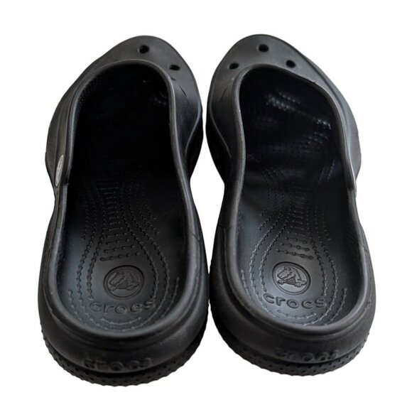 CROCS Freesail Mules Black Slip-On Sandals Womens Size 8 - Picture 7 of 7